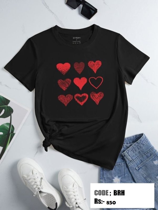 Ladies T-Shirt Printed - Image 3