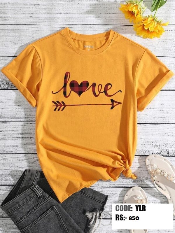 Ladies T-Shirt Printed