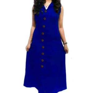 Women's Line Long Dress