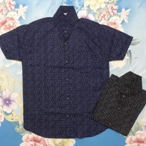 Blue black Print