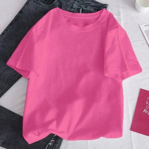 Plain Baggy T-shirt Ladies