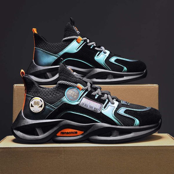 Mens Shoes fitness walking- casual sneakers