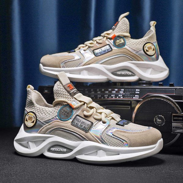 Mens Shoes fitness walking- casual sneakers - Image 3