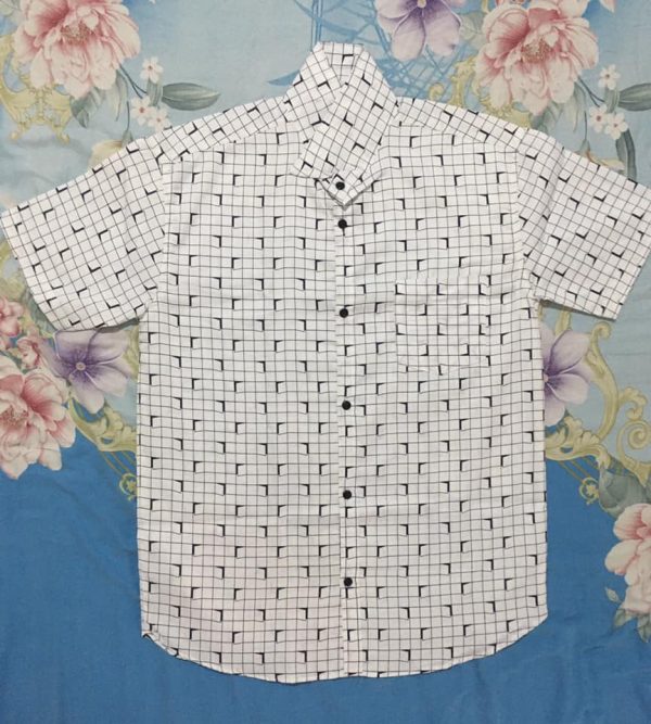 Mens Casual shirts - Short Sleeve - Image 2