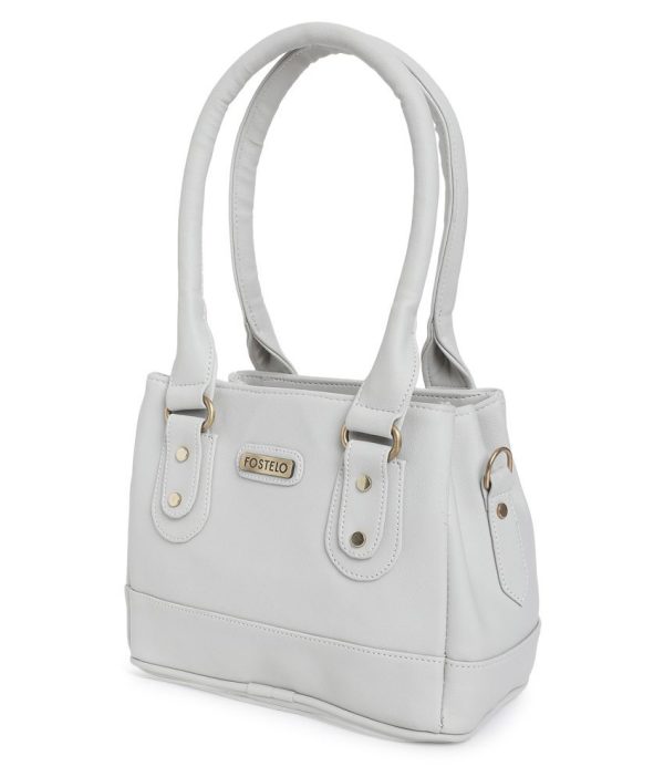 Fostelo - Grey Shoulder Bag - Image 4
