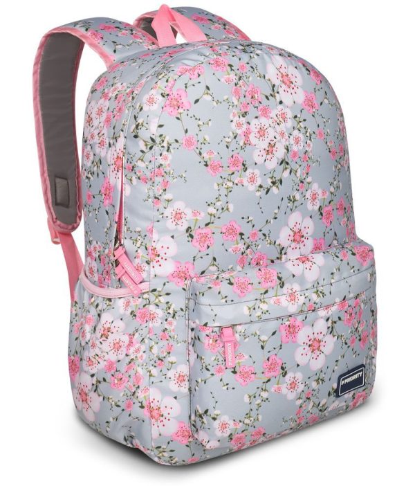 Grey-Polyester Bagpack - Image 2