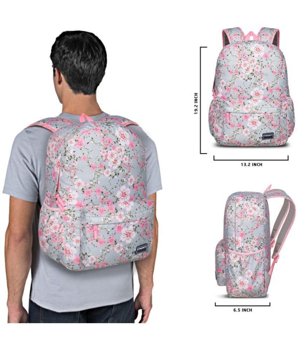 Grey-Polyester Bagpack - Image 5