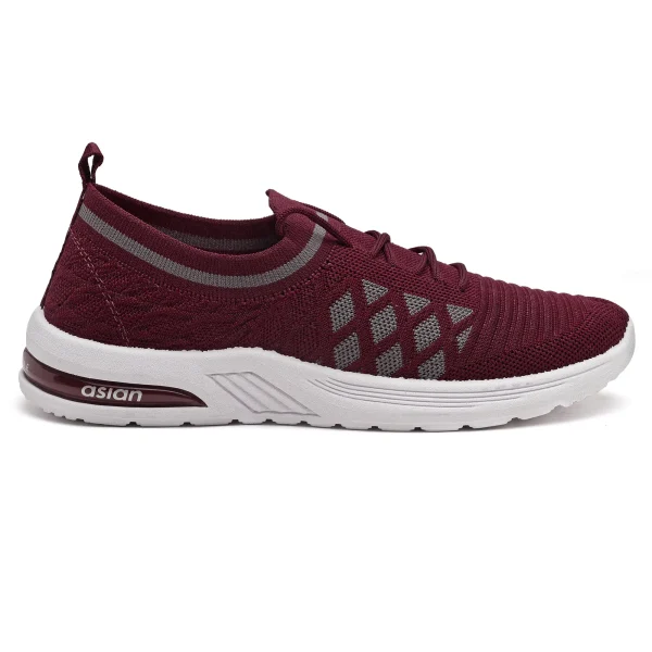 Maroon Women's Sneakers - Image 3