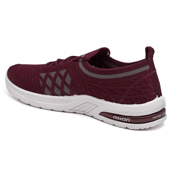 Maroon Women's Sneakers - Image 4