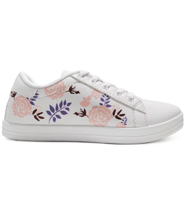 White Women Sneakers - Image 3