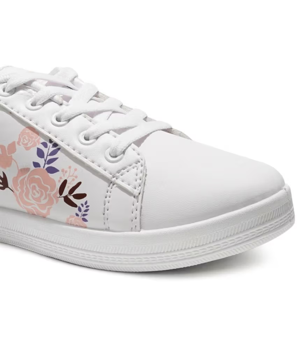 White Women Sneakers - Image 5