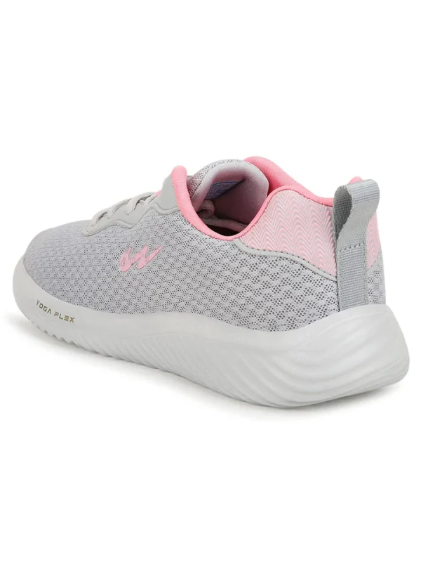 LISA N Grey Women's Casual Shoe - Image 3